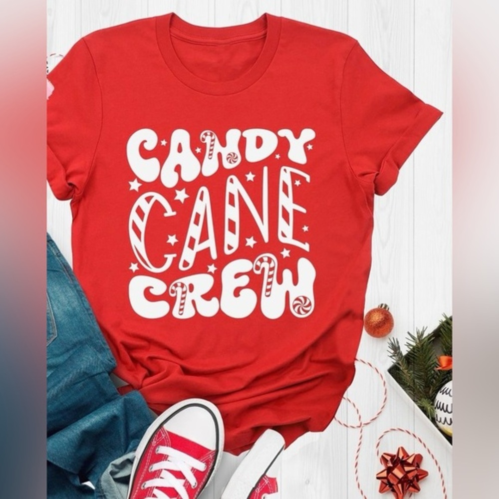 CANDY CANE CREW T shirt